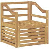 Zunanji kavč Masiven les akacije Bela, (5000270618) | Shoptok.si