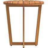  Okrugli vrtni bočni stolić Ø55x60 cm Masivno drvo akacije | shoptok.hr