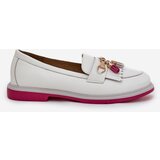 S. BARSKI Leather Elegant Moccasins On Flat Heel S.Barski | shoptok.hr