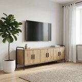  TV ormar 146 x 33 x 50 cm Hrast artisan Konstruirano drvo Slike