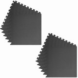 Puzzle Platno za bazen 12 pcs Črna 4,32 ㎡ EVA pena, (5000207960) | Shoptok.si
