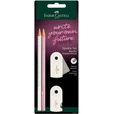 Faber-Castell Set Sparkle, bel / roza | Shoptok.si