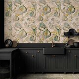  Foto tapeta - Green and yellow autumn souvenirs - floral design with leaves 350x256 | shoptok.hr