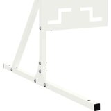  Zaslon za privatnost 100 x 50 x 180 cm Čelik Bijela | shoptok.hr