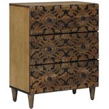  Kreveta 2 kom. 60 x 33 5 x 75 cm Čvrsto drvo manga Smeđa - Smeđa | shoptok.hr