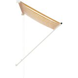 Tenda na uvlačenje 100 x 150 cm žuto-bijela | Eponuda.com