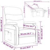  Masažni stol temno sivo blago, (20580213) | Shoptok.si