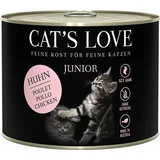 Mokra hrana za mačke "Junior Chicken Pur" - 200 g