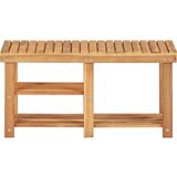 Furnova Stojalo za čevlje 90x32x46 cm trden akacijev les, (21954680) | Shoptok.si