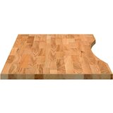 vidaXL Ploča za radni stol svjetlosmeđa 100x60x2,5cm drveni pravokutni | shoptok.hr