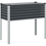 vidaXL Vrtna sadilica antracit 100x41x90 cm čelična | shoptok.hr