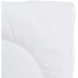 vidaXL Prevleka s blazinami z blazino 3 pcs Bela Mikrofibra | Shoptok.si