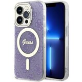 Guess OVITEK GUHMP14LH4STU ZA IPHONE 14 PRO VIJOLIČEN OVITEK ZA MAGSAFE 4G, (21834375) | Shoptok.si