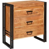  Kreveta s ladicama Smeđa 66 x 33 x 70 cm Čvrsto drvo akacije | shoptok.hr