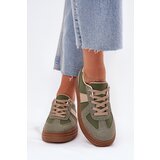Boto Women's Platform Sneakers Green Dovina | shoptok.hr