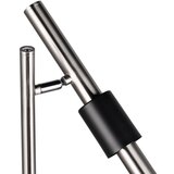 Trio Select Črna/v srebrni barvi LED stoječa svetilka (višina 150 cm) Ikaris – | Shoptok.si