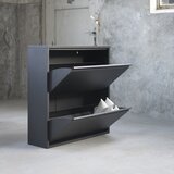 Spinder Design Crni metalni ormarić za cipele Billy – | shoptok.hr