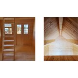Male kuće Drvena vrtna kuća BUNKIE 290 × 380 cm sa šindrom | shoptok.hr