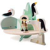 TENDER LEAF TOYS lesena polarna plošča z živalcami Cene