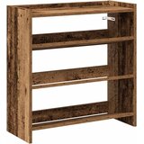  Stalak za cipele boja staro drvo 60x25x62 cm konstruirano drvo | shoptok.hr