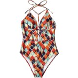  ženski jednodelni kupaći kostim J11 šareni Cene