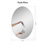Hanah home ogledalo elliptical double 30x40 silver | ePonuda.com
