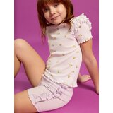 Sinsay Pamučne tajice s ukrasnim volanima | shoptok.hr