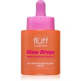 Fluff Glow Drops serum za osvetljevanje z vitaminom C Amber Extract 30 ml | Shoptok.si