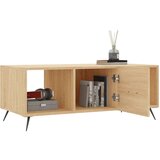  Stolić za kavu boja hrasta 102 x 50 x 40 cm konstruirano drvo | shoptok.hr
