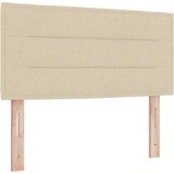  s opruga kutije s uzglavljem Krema 120 x 190 cm tkanina | shoptok.hr