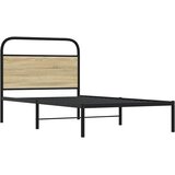  Okvir kreveta bez madraca boja hrasta sonome 90 x 200 cm drveni | shoptok.hr