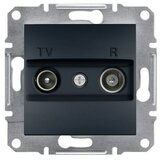 Schneider Electric Asfora Utičnica za antenu Prolazna (Antracit, Plastika, Podžbukna montaža, bez okvira, 8 dB) Schneider Electric Asfora Utičnica za antenu Prolazna (Antracit, Plastika, Podžbukna montaža, bez okvira, 8 dB) Slike