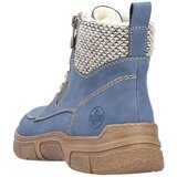 Rieker Gležnjače na vezanje bež / golublje plava | shoptok.hr