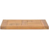  Četvrtasta stolna ploča 40 x 40 x 2,5 cm od masivne tikovine | Eponuda.com