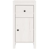  Komoda bijela 40x35x80 cm od masivne borovine | shoptok.hr