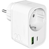 Puro 20W POLNILEC ZA APPLE IN SAMSUNG USB-C, USB-A Z VTIČNICO, (5000338883) Cene