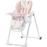 Kinderkraft stolica za hranjenje yummy pink leaf khyummuppnk0000 Cene