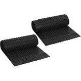  Pucketana odvodna ploča 2 pcs Crna 0,5 x 20 m HDPE | Eponuda.com