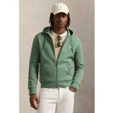 Polo Ralph Lauren Puloverji SWEATSHIRT ZIPPE EN DOUBLE KNIT TECH Kaki | Shoptok.si