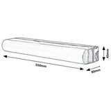 Rabalux zidna kupatilska lampa matt 2066 | Eponuda.com