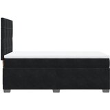 Box spring krevet s madracem crni 90x190 cm baršunasti | shoptok.hr
