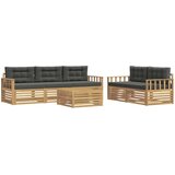  Set vanjskih sofa 6 kom. Bijela i antracit | shoptok.hr