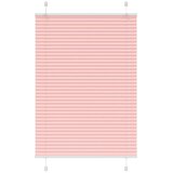 vidaXL Plisirana zavesa roza 95x100 cm, širina blaga 94,4 cm, poliester, (5000298456) | Shoptok.si