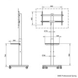 TV stojalo OMB Professional Spring | Shoptok.si