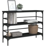  Konzolni stol crni 100 x 32 x 75 cm od konstruiranog drva | Eponuda.ba