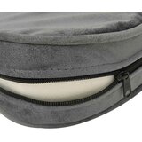 SOFA za pse siva 48 x 48 x 32 cm od pliša i umjetne kože | Eponuda.com
