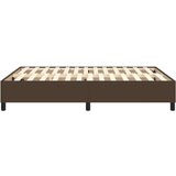  Box spring posteljni okvir rjav 140x200 cm umetno usnje, (20788251) | Shoptok.si