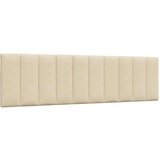  Posteljni okvir brez vzmetnice krem 180x200 cm blago | Shoptok.si