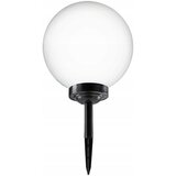  LED solarna lampa LED/1,2V 6500K 200 mAh, prečnik 30 cm, IP44, bela/crna | Eponuda.com