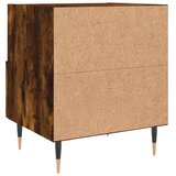  Noćni ormarići 2 kom boja hrasta 40x35x47,5cm konstruirano drvo | shoptok.hr